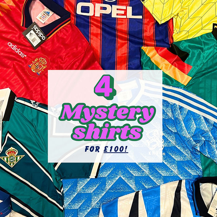 Mystery Shirts 4 for £100 - Retro Shirt Stories