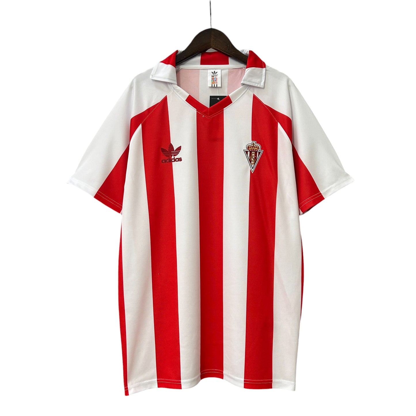 Retro Sporting Gijón Home Shirt 1986/1987 - Retro Shirt Stories