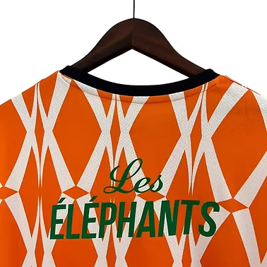 Ivory Coast Home Shirt 2023 - Retro Shirt Stories
