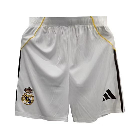 Real Madrid Home Shorts 2025/2026 - Retro Shirt Stories
