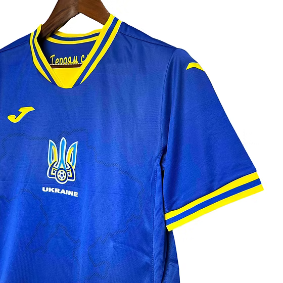 Ukraine Away Shirt 2024/2025 - Retro Shirt Stories