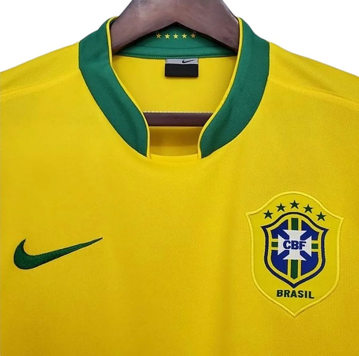 Retro Brazil Home Shirt 2006 - Retro Shirt Stories