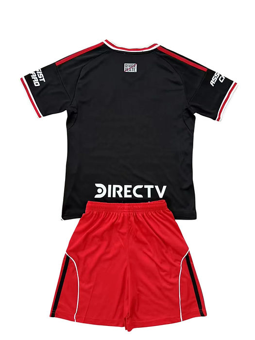 River Plate Away Kids Kit 2025/2026 - Retro Shirt Stories
