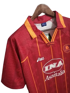 Retro Roma Home Shirt 1996/1997 - Retro Shirt Stories