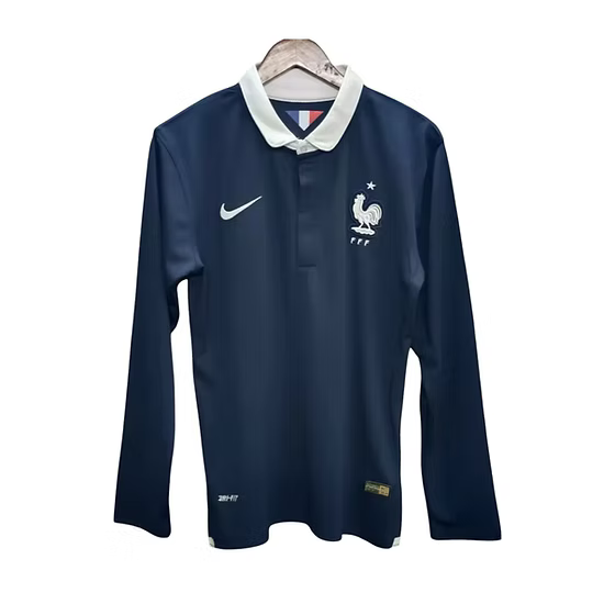 Retro France LS Home Shirt 2014 - Retro Shirt Stories