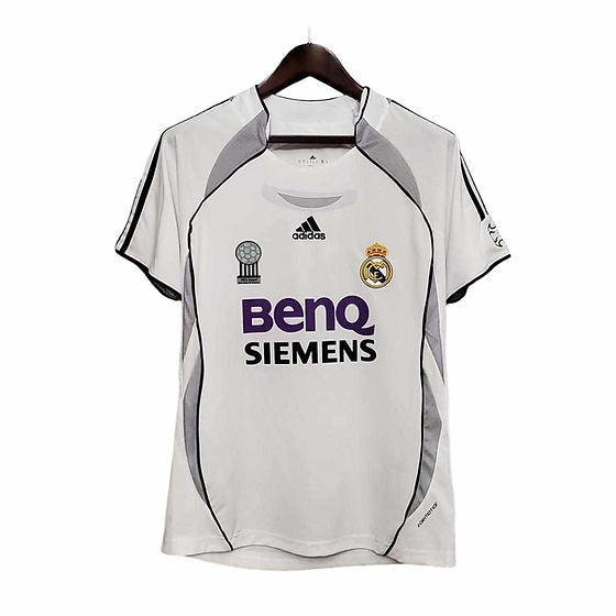 Retro Real Madrid Home Shirt 2006/2007 - Time Warp Kits