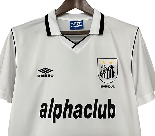 Retro Santos Home Shirt 2001/2002 - Retro Shirt Stories