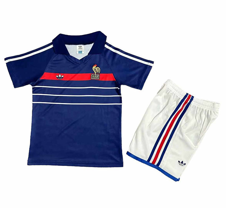 Retro France Home Kids Kit 1982 - Retro Shirt Stories