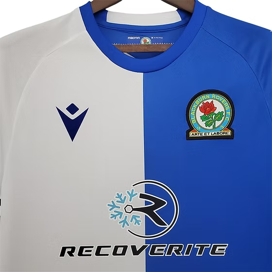 Blackburn Rovers Home Shirt 2021/2022 - Time Warp Kits