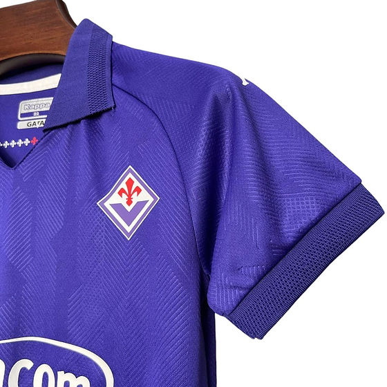 Fiorentina Home Kids Kit 2024/2025 - Retro Shirt Stories