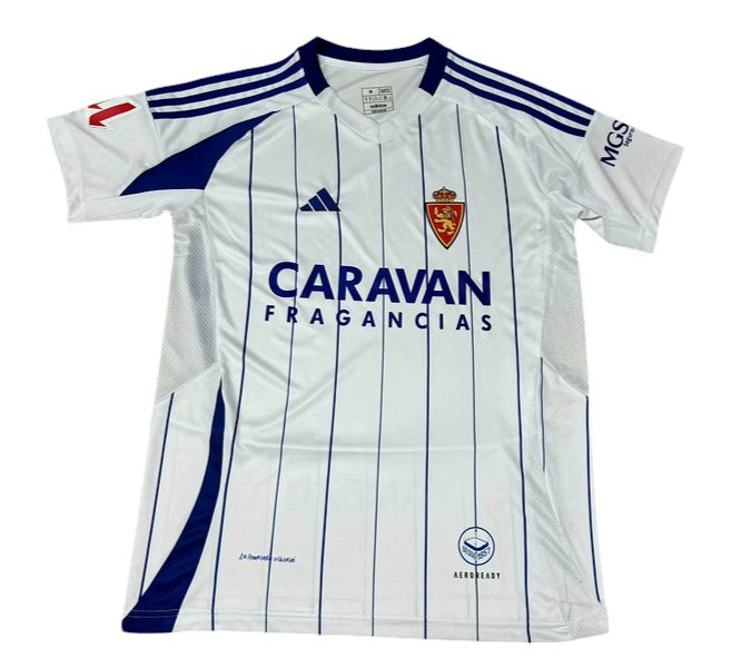 Real Zaragoza Home Shirt 2024/2025 - Retro Shirt Stories