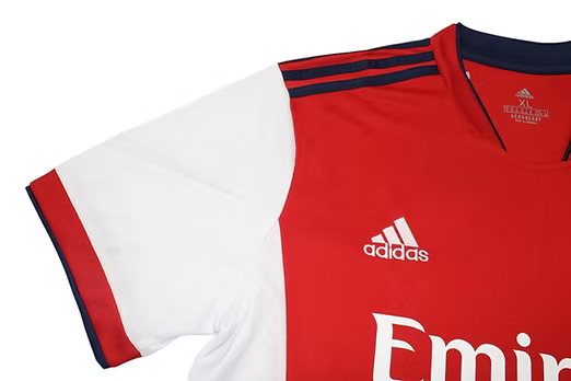 Arsenal Home Shirt 2021/2022 - Time Warp Kits