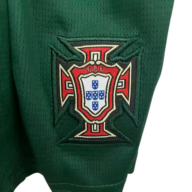 Portugal LS Home Kids Kit 2025 - Retro Shirt Stories