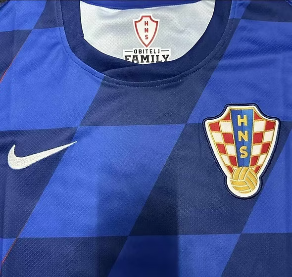 Croatia Away Shirt 2024 - Retro Shirt Stories
