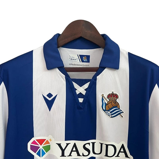 Real Sociedad Home Shirt 2024/2025 - Retro Shirt Stories