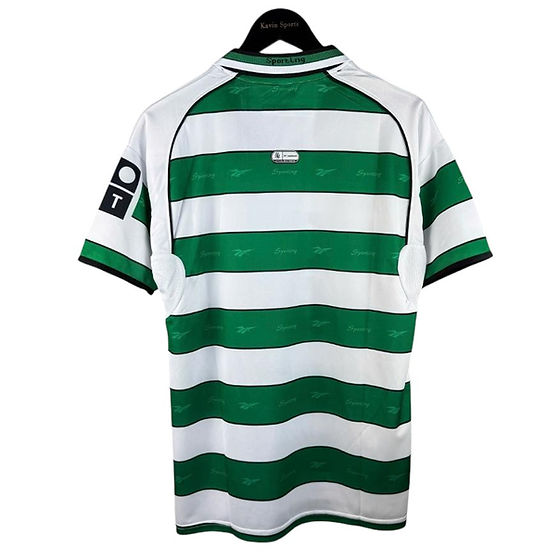 Retro Sporting Lisbon Home Shirt 2000/2001 - Retro Shirt Stories