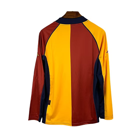 Retro Roma LS Home Shirt 2001/2002 - Retro Shirt Stories