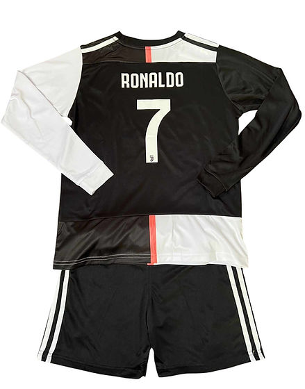 Juventus LS Home Kids Kit 2019/2020 - Retro Shirt Stories