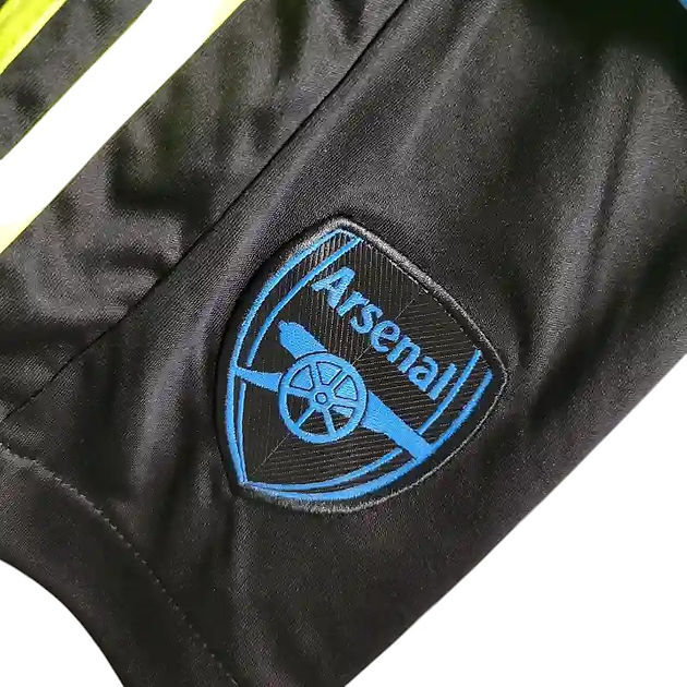 Arsenal Away Kids Kit 2023/2024 - Retro Shirt Stories