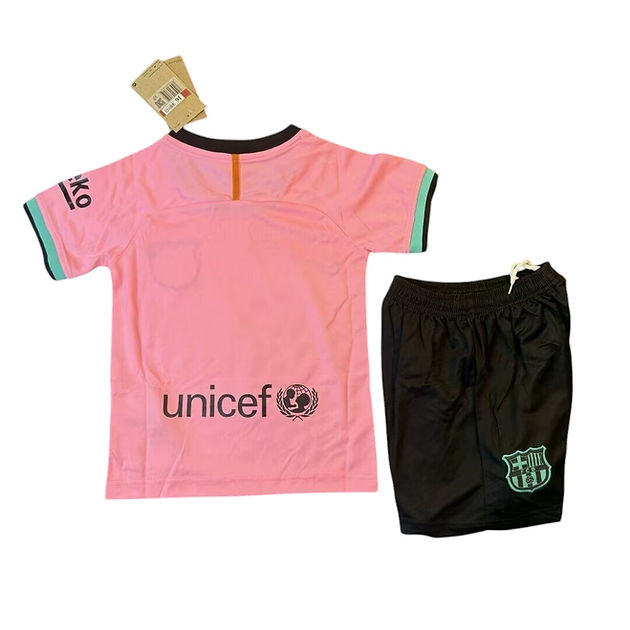 Barcelona 3rd Kids Kit 2020/2021 - Retro Shirt Stories