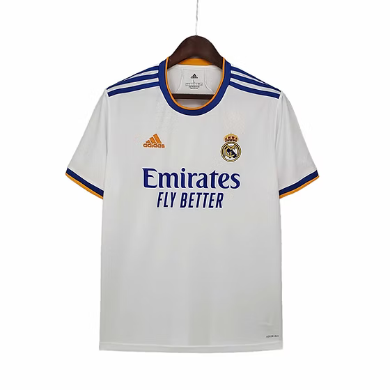 Retro Real Madrid Home Shirt 2021/2022 - Retro Shirt Stories