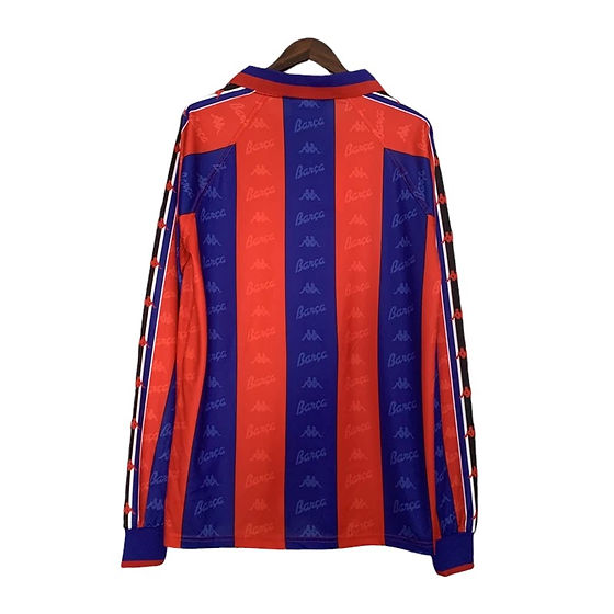 Retro Barcelona LS Home Shirt 1995/1997 - Retro Shirt Stories