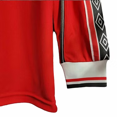 Retro Manchester United LS Home Shirt 1998/2000 - Retro Shirt Stories