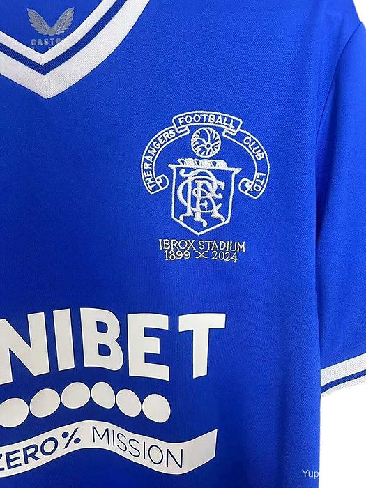 Rangers Home Shirt 2024/2025 125th Anniversary Edition - Retro Shirt Stories