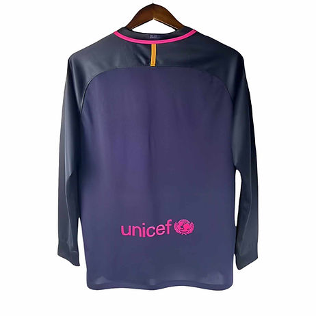Retro Barcelona LS Away Shirt 2016/2017 - Retro Shirt Stories