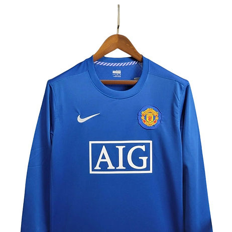Retro Manchester United LS 3rd Shirt 2008/2009 - Retro Shirt Stories