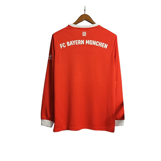 Bayern Munich LS Home Shirt 2022/2023 - Retro Shirt Stories