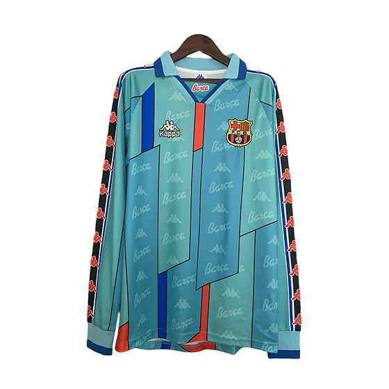 Retro Barcelona LS Away Shirt 1995/1997 - Retro Shirt Stories
