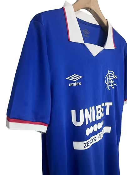 Rangers Home Shirt 2025/2026 - Retro Shirt Stories