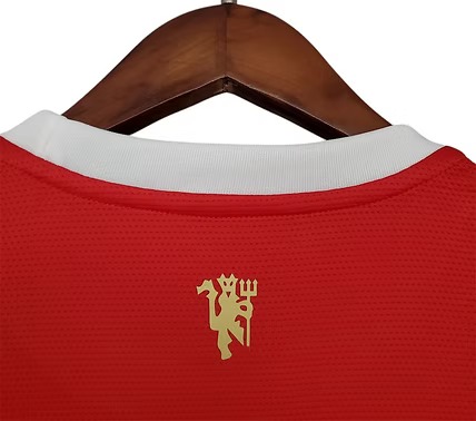 Manchester United LS Home Shirt 2021/2022 - Retro Shirt Stories