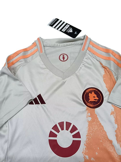Roma Away Kids Kit 2024/2025 - Retro Shirt Stories