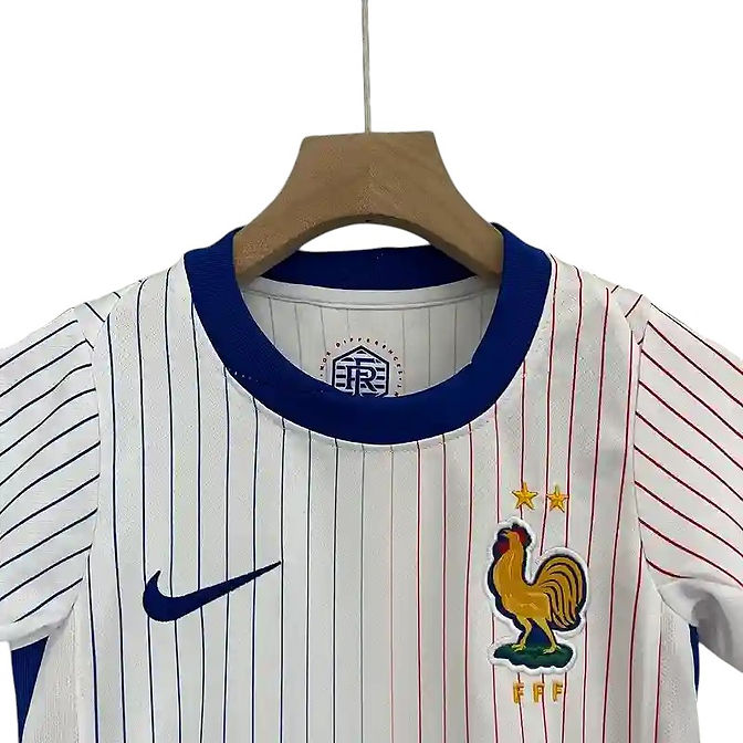 France Away Kids Kit 2024 - Retro Shirt Stories