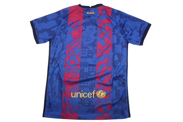 Barcelona 3rd Shirt 2021/2022 - Retro Shirt Stories