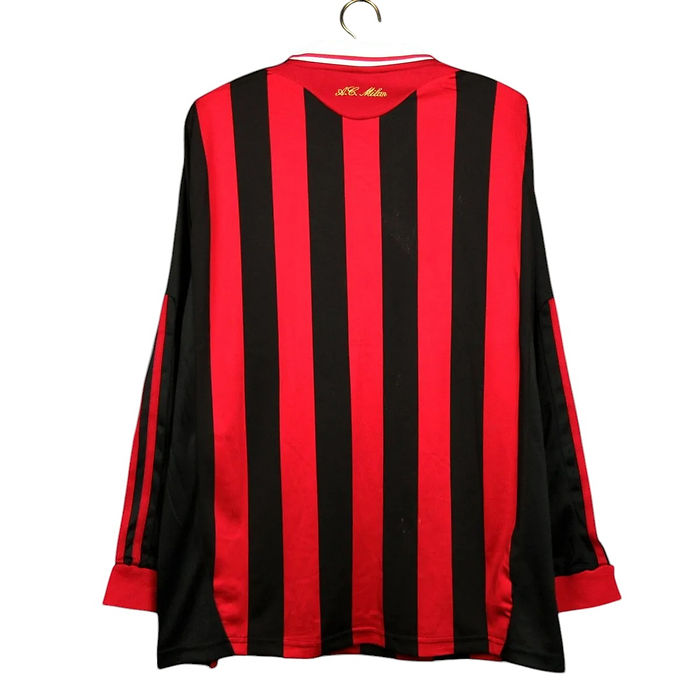 Retro AC Milan LS Home Shirt 2009/2010 - Retro Shirt Stories