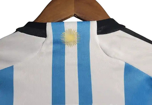 Argentina Home Kids Kit 2022 - Retro Shirt Stories
