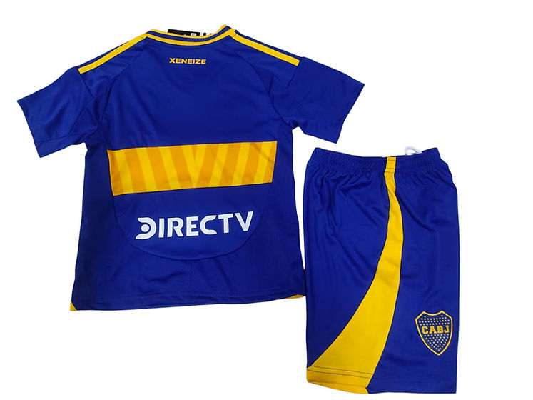 Boca Juniors Home Kids Kit 2024/2025 - Retro Shirt Stories