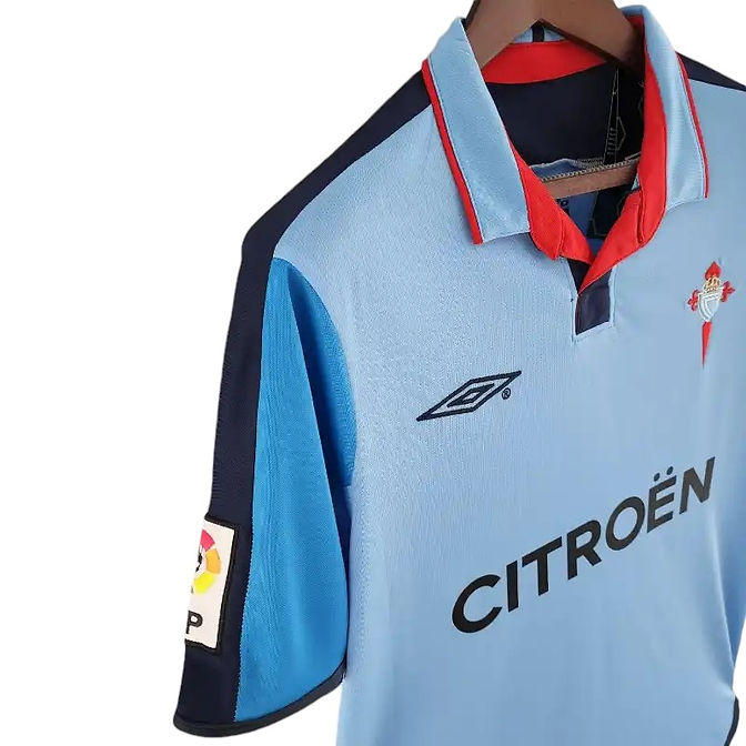 Retro Celta Vigo Home Shirt 2002/2004 - Retro Shirt Stories