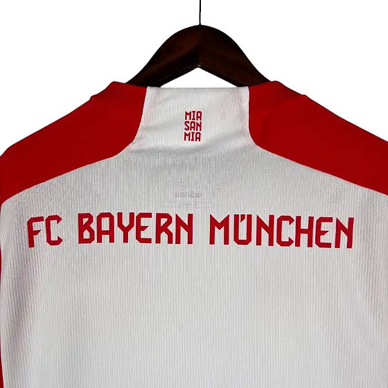 Bayern Munich LS Home Shirt 2023/2024 - Retro Shirt Stories