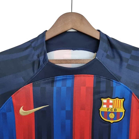 Barcelona Home Shirt 2022/2023 - Retro Shirt Stories