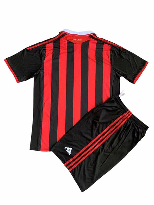 Retro AC Milan Home Kids Kit 2009/2010 - Retro Shirt Stories