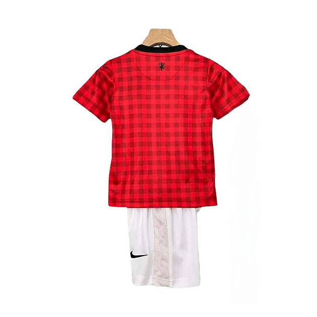Retro Manchester United Home Kids Kit 2012-2013 - Retro Shirt Stories
