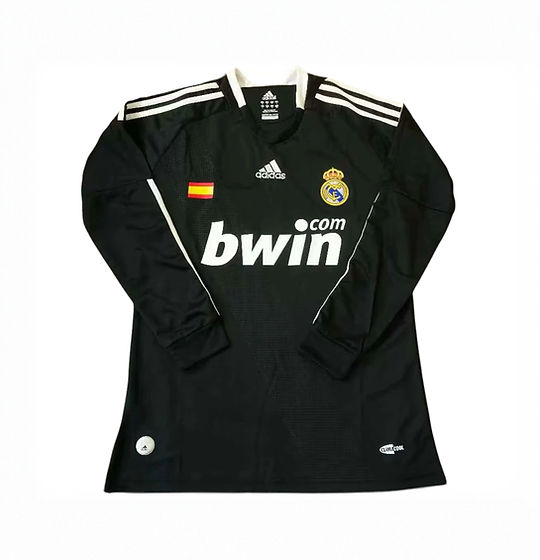 Retro Real Madrid Away LS Shirt 2008/2009 - Time Warp Kits
