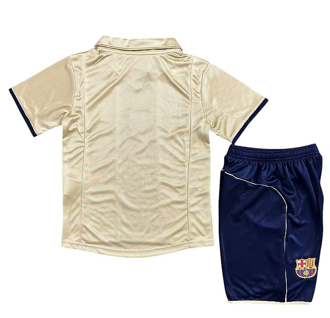 Retro Barcelona Away Kids Kit 2001/2002 - Retro Shirt Stories