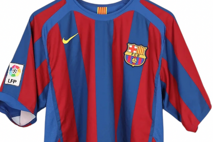 Retro Barcelona Home Shirt 2004/2005 - Retro Shirt Stories