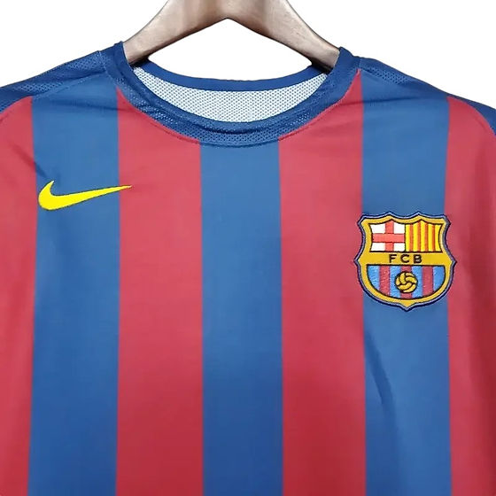 Retro Barcelona Home Shirt 2005/2006 - Retro Shirt Stories