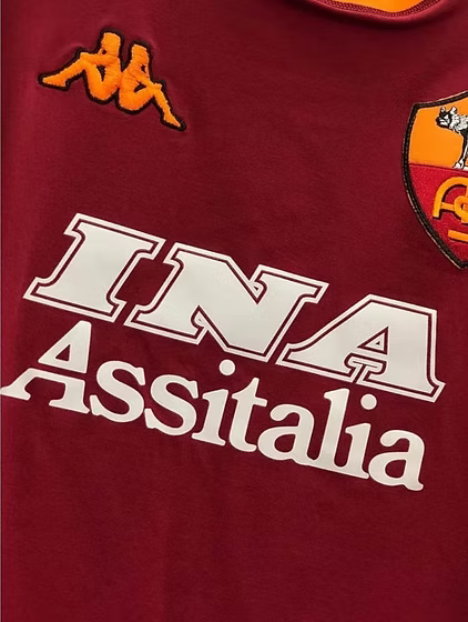 Retro Roma Home Shirt 2000/2001 - Retro Shirt Stories